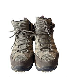 Merrell Womens Granite Moab 2 Mid Lace Up Waterproof Hiking Boots Size 5.5